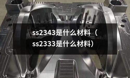 ss2343是什么材料（ss2333是什么材料）