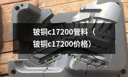 鈹銅c17200管料(鈹銅c17200價格)