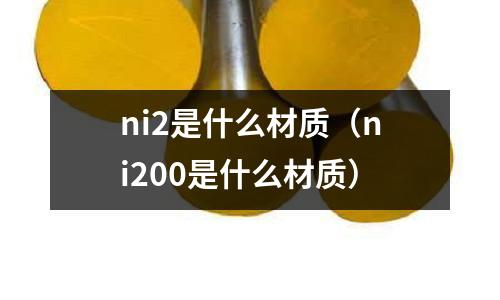 ni2是什么材質（ni200是什么材質）