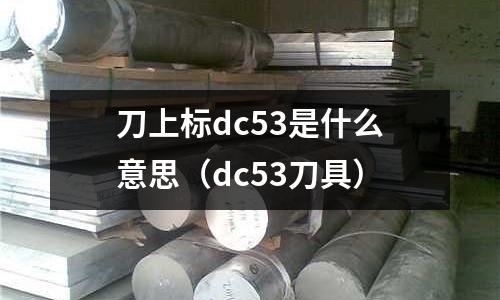 刀上標dc53是什么意思（dc53刀具）