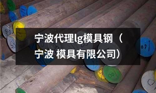 寧波代理lg模具鋼（寧波 模具有限公司）