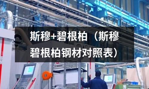 斯穆+碧根柏（斯穆碧根柏鋼材對照表）