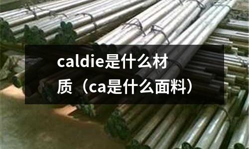 caldie是什么材質(zhì)(ca是什么面料)