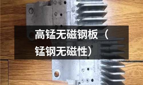 高錳無磁鋼板（錳鋼無磁性）