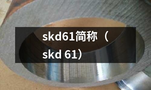 skd61簡(jiǎn)稱(chēng)（skd 61）