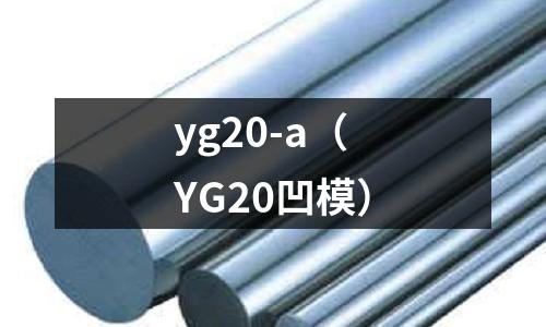 yg20-a（YG20凹模）