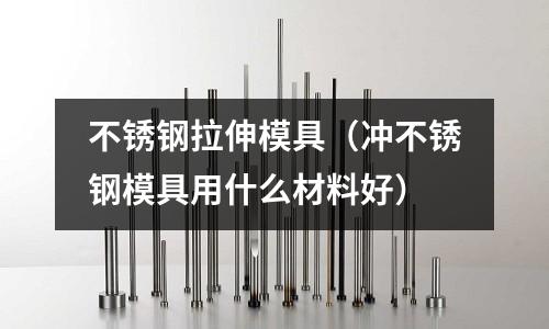 不銹鋼拉伸模具（沖不銹鋼模具用什么材料好）