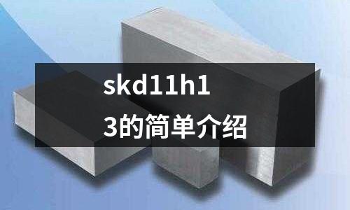 skd11h13的簡單介紹