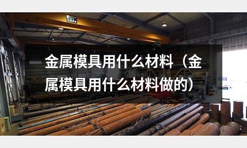 金屬模具用什么材料（金屬模具用什么材料做的）
