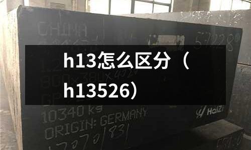 h13怎么區(qū)分(h13526)