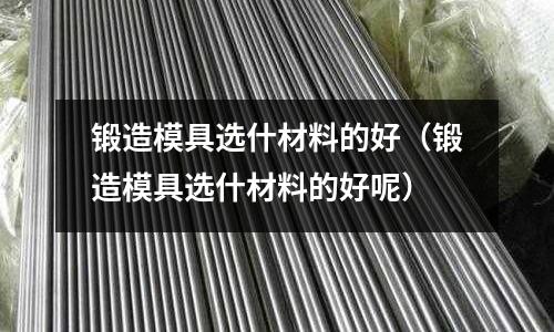 鍛造模具選什材料的好（鍛造模具選什材料的好呢）