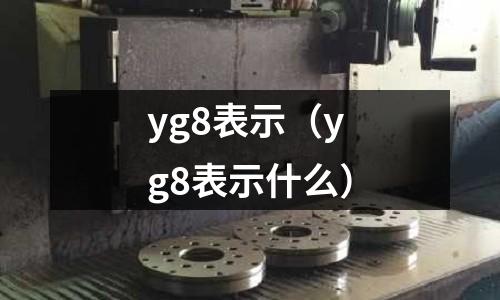 yg8表示(yg8表示什么)