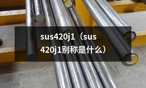 sus420j1（sus420j1別稱是什么）