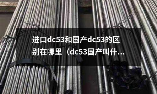 進口dc53和國產dc53的區別在哪里（dc53國產叫什么）