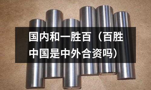 國內和一勝百（百勝中國是中外合資嗎）