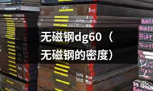 無磁鋼dg60（無磁鋼的密度）