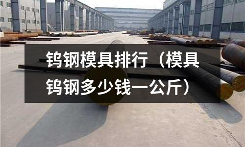 鎢鋼模具排行（模具鎢鋼多少錢一公斤）