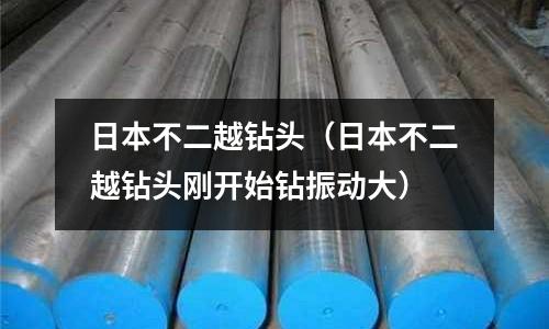 日本不二越鉆頭（日本不二越鉆頭剛開始鉆振動大）