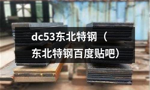 dc53東北特鋼(東北特鋼百度貼吧)
