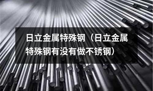 日立金屬特殊鋼(日立金屬特殊鋼有沒有做不銹鋼)
