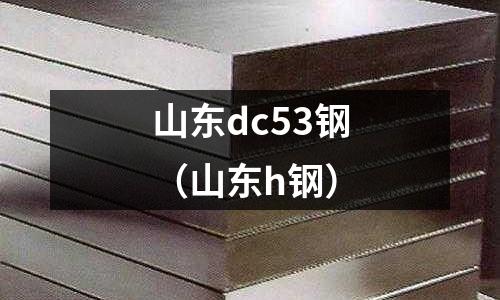 山東dc53鋼（山東h鋼）