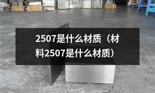 2507是什么材質（材料2507是什么材質）
