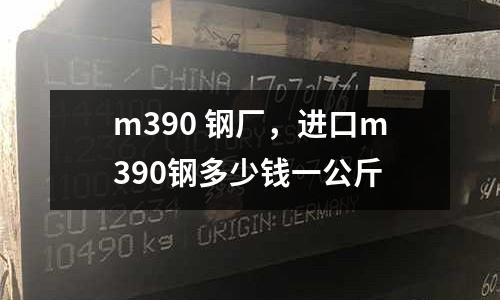 m390 鋼廠，進口m390鋼多少錢一公斤