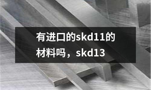 有進(jìn)口的skd11的材料嗎，skd13