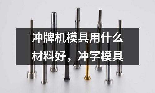 沖牌機模具用什么材料好,沖字模具