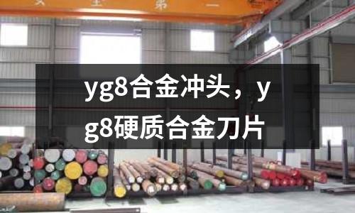 yg8合金沖頭，yg8硬質合金刀片