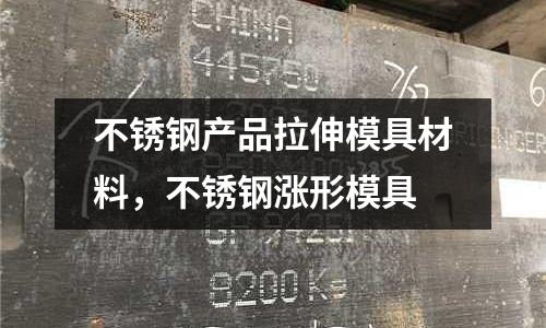 不銹鋼產品拉伸模具材料，不銹鋼漲形模具