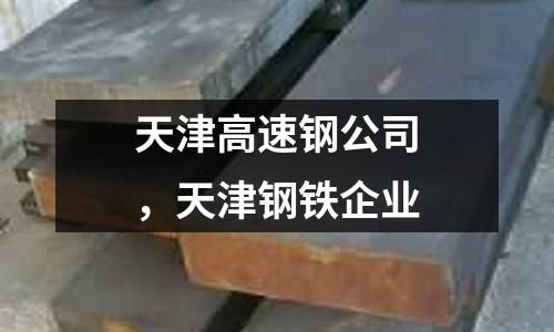 天津高速鋼公司,天津鋼鐵企業