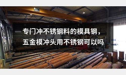 專門沖不銹鋼料的模具鋼,五金模沖頭用不銹鋼可以嗎