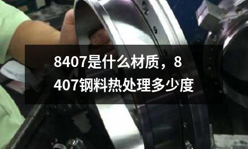 8407是什么材質,8407鋼料熱處理多少度