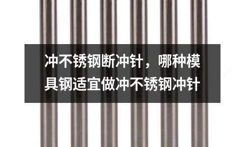 沖不銹鋼斷沖針，哪種模具鋼適宜做沖不銹鋼沖針