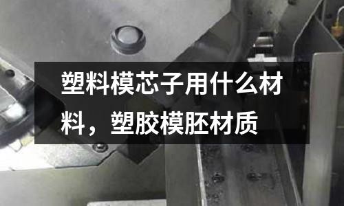 塑料模芯子用什么材料,塑膠模胚材質(zhì)