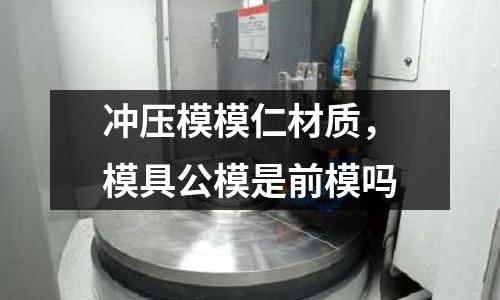 沖壓模模仁材質,模具公模是前模嗎