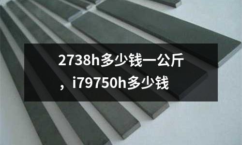 2738h多少錢一公斤,i79750h多少錢