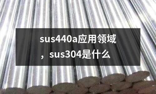 sus440a應用領域，sus304是什么