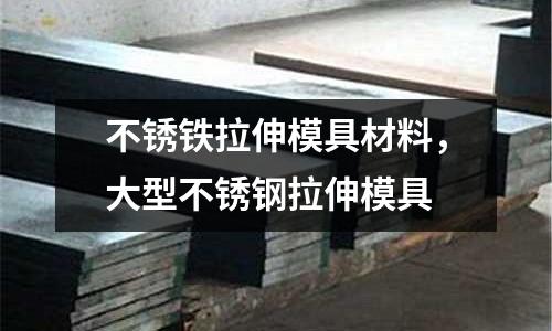 不銹鐵拉伸模具材料，大型不銹鋼拉伸模具