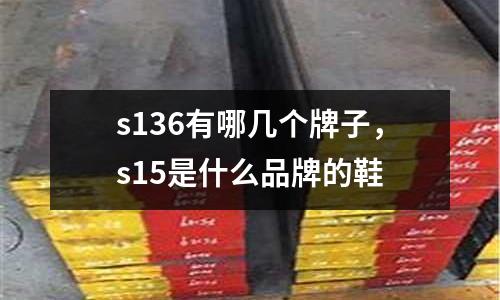 s136有哪幾個牌子，s15是什么品牌的鞋
