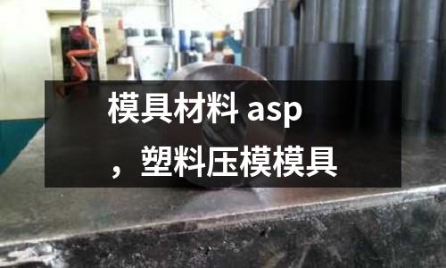 模具材料 asp,塑料壓模模具