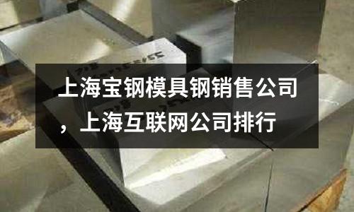 上海寶鋼模具鋼銷售公司，上海互聯網公司排行