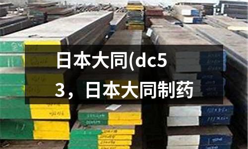 日本大同(dc53,日本大同制藥