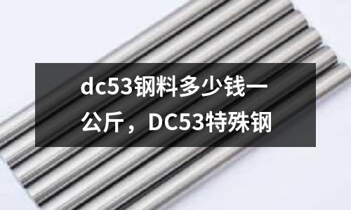 dc53鋼料多少錢一公斤,DC53特殊鋼