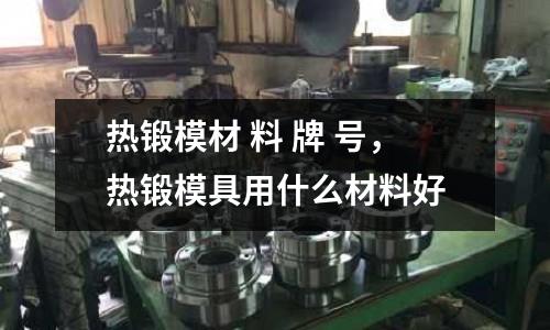 熱鍛模材 料 牌 號(hào),熱鍛模具用什么材料好