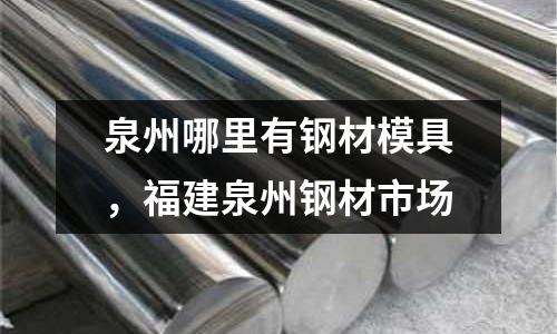 泉州哪里有鋼材模具,福建泉州鋼材市場