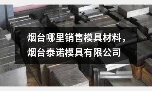 煙臺哪里銷售模具材料,煙臺泰諾模具有限公司