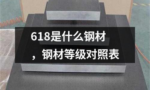 618是什么鋼材,鋼材等級(jí)對(duì)照表
