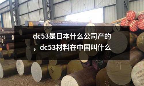 dc53是日本什么公司產(chǎn)的,dc53材料在中國(guó)叫什么